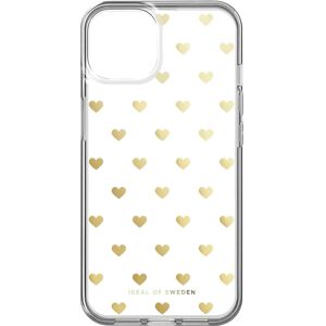 iDeal Of Sweden iPhone 14 / 13 Clear Case - Golden Hearts