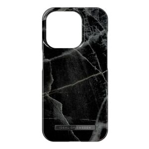 iDeal Of Sweden iPhone 15 Pro Fashion Case - MagSafe Kompatibel - Black Thunder Marble