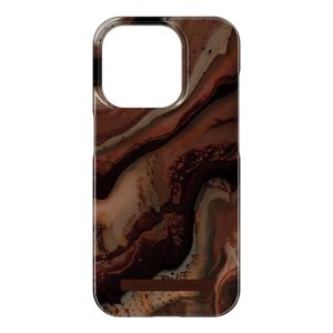 iDeal Of Sweden iPhone 15 Pro Fashion Case - MagSafe Kompatibel - Dark Amber Marble