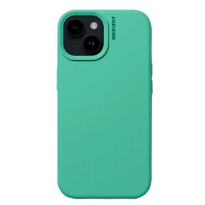 Nudient Base Silicone iPhone 15 Cover - Mintgreen