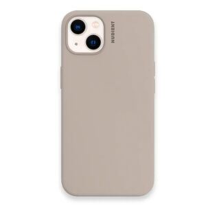 Nudient Base Silicone iPhone 13 Cover - Stone Beige