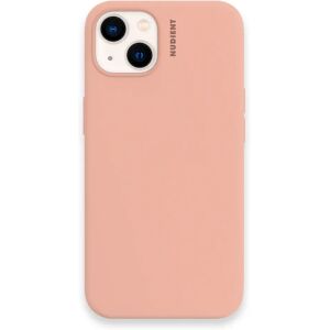 Nudient Base Silicone iPhone 13 Cover - Peach Orange