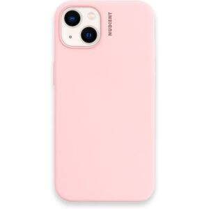 Nudient Base Silicone iPhone 13 Cover - Baby Pink