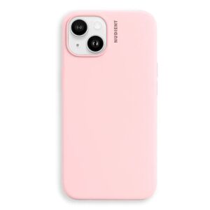 Nudient Base Silicone iPhone 14 Cover - Baby Pink