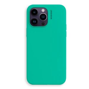 Nudient Base Silicone iPhone 14 Pro Cover - Mint Green