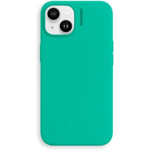 Nudient Base Silicone iPhone 14 Cover - Mint Green