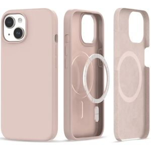 iPhone 15 Tech-Protect Silikone Cover - MagSafe Kompatibel - Candy Pink