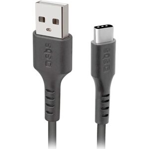 SBS USB-C Kabel - 3 Meter - 480 Mbit/s - Sort