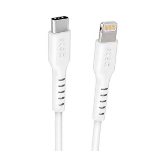 SBS USB-C til Lightning Kabel MFI - 3 Meter - 480 Mbit/s - Hvid