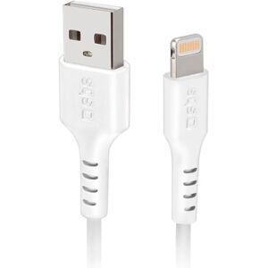 SBS USB-A til Lightning Kabel MFI - 1 Meter - 480 Mbit/s - Hvid