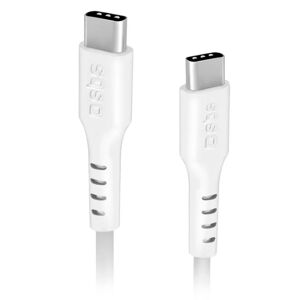 SBS USB-C til USB-C Kabel - 1.5 Meter - 480 Mbit/s - Hvid