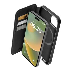 SBS iPhone 14 Plus Wallet Mag Cover - MagSafe Kompatibel - Sort