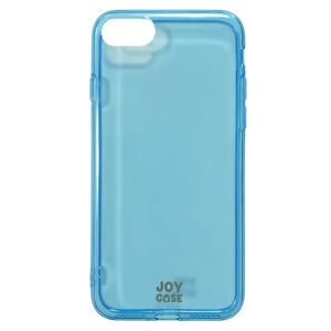 iPhone SE (2022 / 2020) / 8 / 7 / 6 / 6S Joy Case Fleksibelt Plastik Cover - Gennemsigtig / Blå