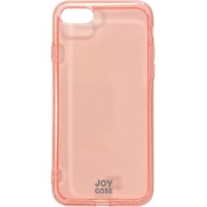 iPhone SE (2022 / 2020) / 8 / 7 / 6 / 6S Joy Case Fleksibelt Plastik Cover - Gennemsigtig / Pink