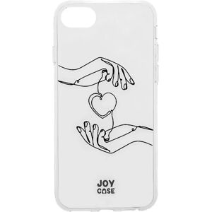 iPhone SE (2022 / 2020) / 8 / 7 Joy Case Fleksibelt Plastik Cover m. Print - Hjerte