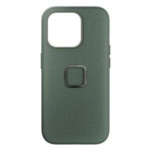 iPhone 15 Pro Peak Design Stof Cover V2 m. SlimLink Beslag - MagSafe Kompatibel - Sage