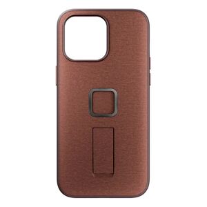 iPhone 15 Pro Max Peak Design Stof Cover V2 m. SlimLink Beslag & Finger Loop - MagSafe Kompatibel - Redwood