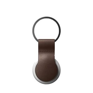Nomad AirTag Horween Leather Loop Cover - Brun
