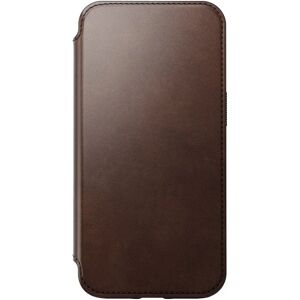 Nomad iPhone 13 Pro Modern Horween Leather Folio Cover - MagSafe Kompatibel - Brun