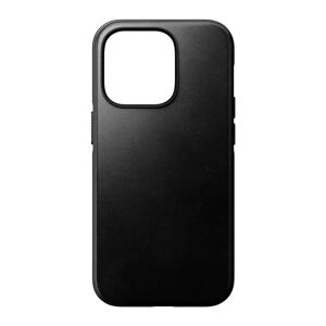 Nomad iPhone 14 Pro Modern Horween Leather Cover - MagSafe Kompatibel - Sort