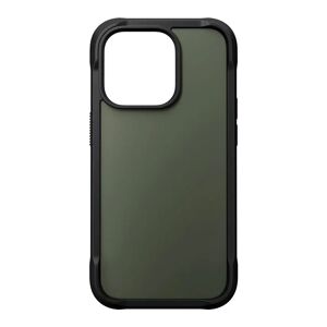 Nomad iPhone 14 Pro Rugged Cover - MagSafe Kompatibel - Grøn / Sort