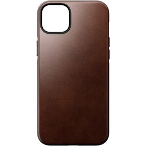 Nomad iPhone 14 Plus Modern Horween Leather Cover - MagSafe Kompatibel - Brun