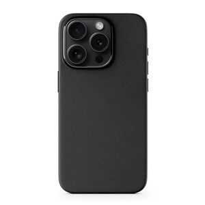 Epico iPhone 15 Pro Mag+ Leather Case - MagSafe Kompatibel - Sort