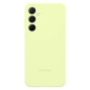 Original Samsung Galaxy A55 (5G) Silikone Cover - Lime (EF-PA556TMEGWW)