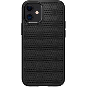 iPhone 12 Mini Spigen Liquid Air Cover - Sort