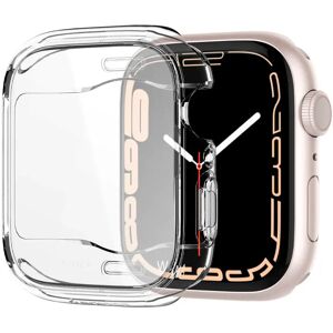 Apple Watch 7/8/9 (45mm) Spigen Ultra Hybrid Cover m. Skærmbeskyttelse - Crystal Clear