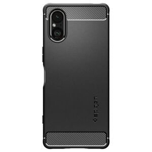 Sony Xperia 5 V Spigen Rugged Armor Cover - Sort