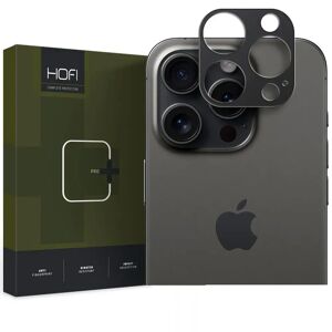 iPhone 15 Pro / 15 Pro Max HOFI Metal Beskyttelse til Bagsidekamera - Sort
