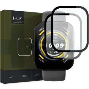 Amazfit Bip 5 HOFI Glass Pro+ Skærmbeskyttelse - 2-pak - Sort Kant