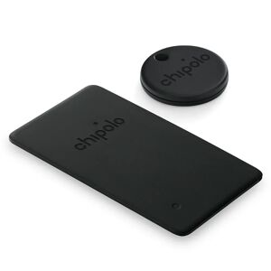 Chipolo ONE Spot & Card Spot Bundle - GPS Tracker - Kompatibel med Apple Find My - Sort
