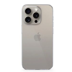 Epico iPhone 15 Pro Hero Case Plastik Cover - Gennemsigtig