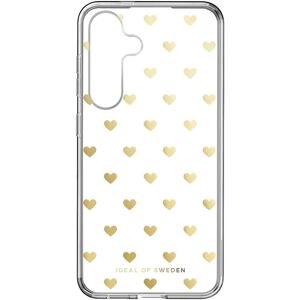 iDeal Of Sweden Samsung Galaxy S24 Clear Case - Golden Hearts