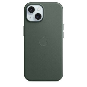 Original Apple iPhone 15 FineWoven MagSafe Cover Evergreen (MT3J3ZM/A)