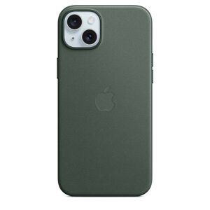 Original Apple iPhone 15 Plus FineWoven MagSafe Cover Evergreen (MT4F3ZM/A)