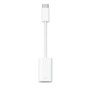 Original Apple USB-C til Lightning Adapter - Hvid (MUQX3ZM/A)