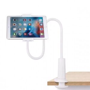 Awei X3 Skrivebords Holder Til Mobil / Tablet - Max Størrelse: 120-200mm - Hvid