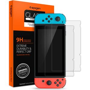 Spigen Glass tR Nintendo Switch 2-Pack Skærmbeskyttelse -Gennemsigtig