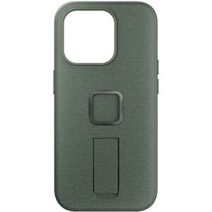 iPhone 15 Pro Peak Design Stof Cover m. SlimLink Beslag & Finger Loop - MagSafe Kompatibel - Sage