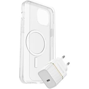 OtterBox iPhone 15 Plus Protection + Power Kit - MagSafe Cover, Skærmbeskyttelse & 30W Vægoplader