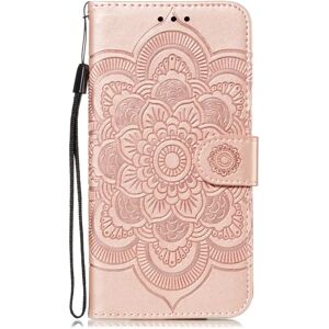 MOBILCOVERS.DK iPhone 11 Pro Læder Cover m. Pung - Mandala Mønster Lyserød