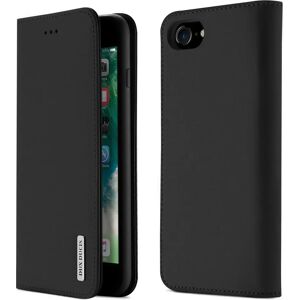 iPhone SE (2022 / 2020) / 8 / 7 DUX DUCIS Læder Cover - Sort