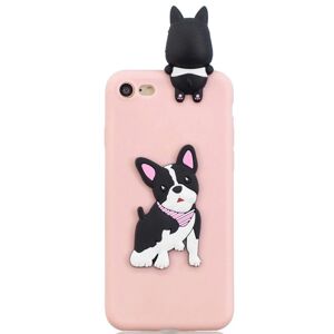 MOBILCOVERS.DK iPhone SE (2022 / 2020) / 8 / 7 Fleksibel Plastik Cover m. Figur - Hund