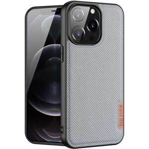 iPhone 13 Pro Dux Ducis FINO Series Nylon Bagside Cover - Grå