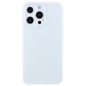 MOBILCOVERS.DK iPhone 13 Pro Max Fleksibel TPU Plast Bagside Cover - Hvid