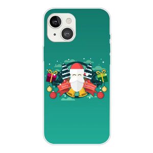 MOBILCOVERS.DK iPhone 13 Fleksibelt Plast Julecover - Merry Christmas - Glædelig Jul