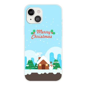 MOBILCOVERS.DK iPhone 13 Fleksibelt Plast Julecover - Merry Christmas - Julehygge